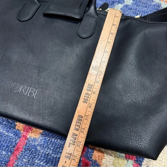 Limited Edition ORIBE Duffle Unisex Bag. Vegan Leather Black With Gold Hardware - Picture 15 of 15